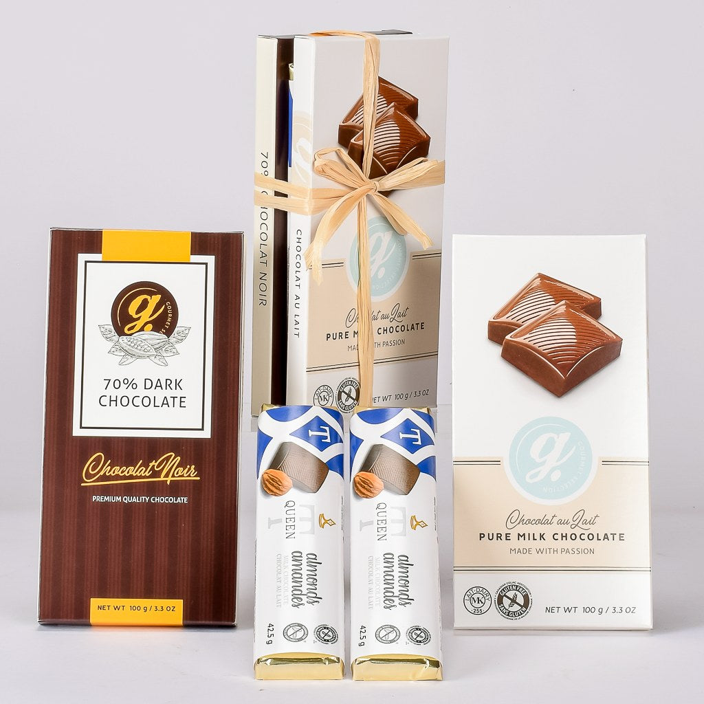 Milk And Dark Chocolate Bars 