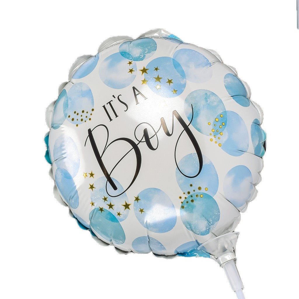 Blue Foil Baby Boy Balloon
