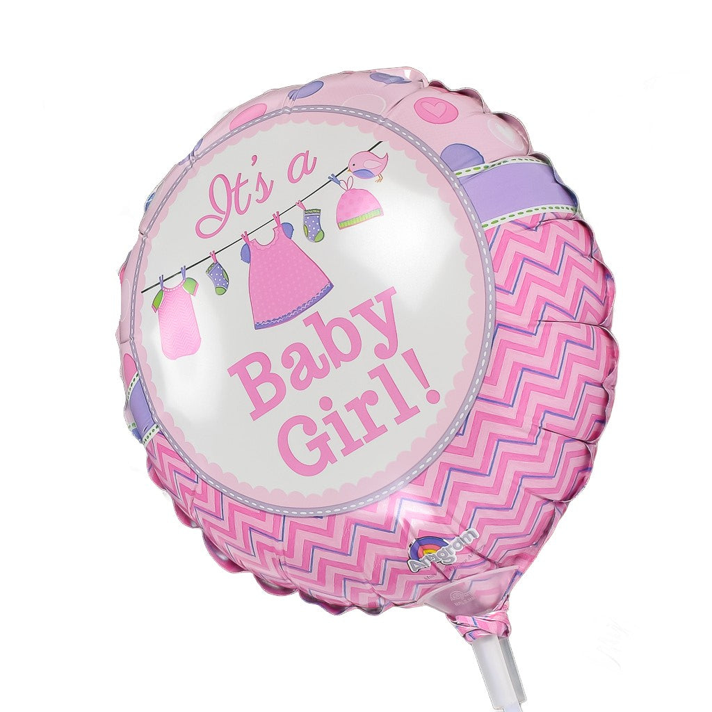 Pink It's a Baby Girl Balloon