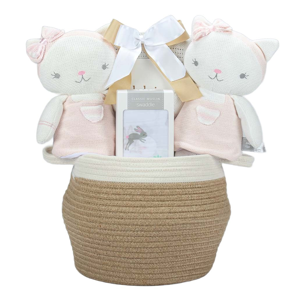 Twins Girls Baby Gift Set