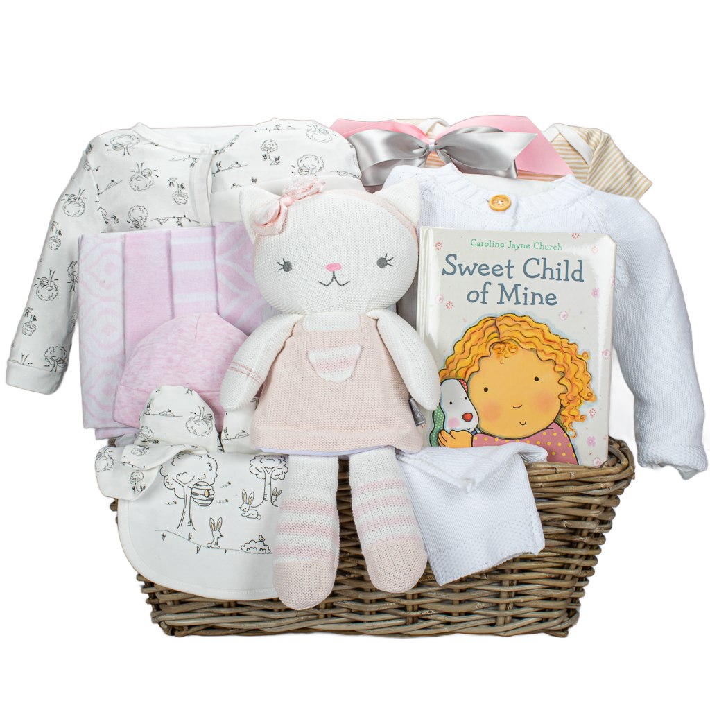 Ava Cat With Cardigan Set And Baby Book