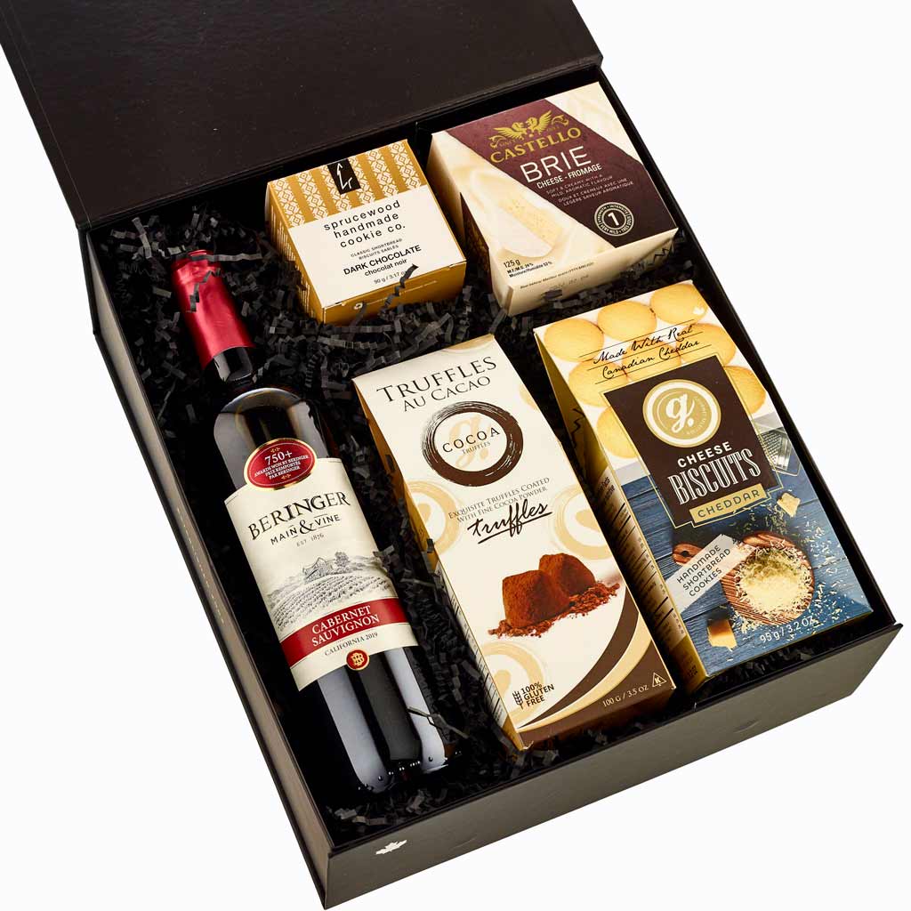 Wine and Cheese Gift Box Delivery 
