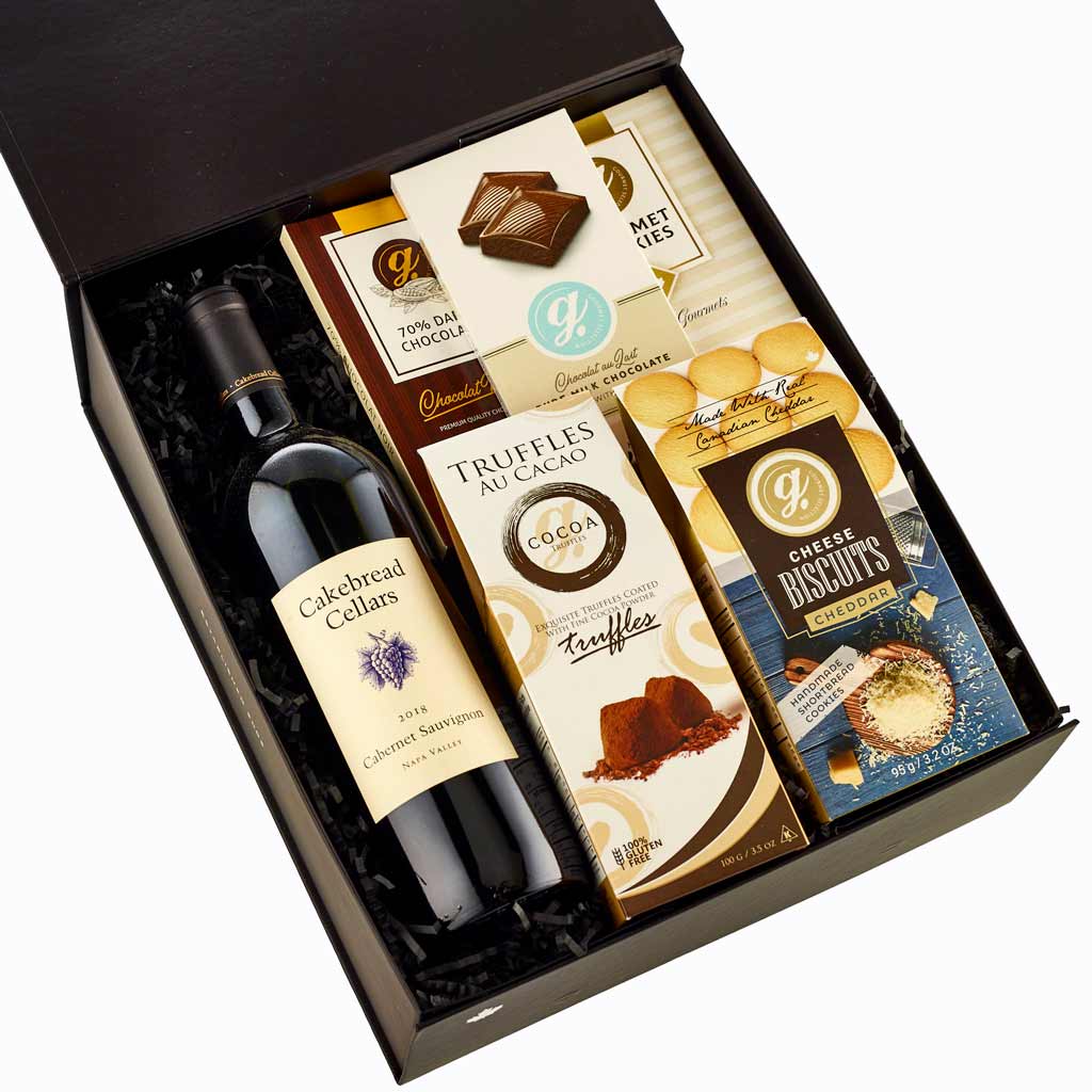 Fine Wine Gift Set. Cakebread Cabernet Gift Box