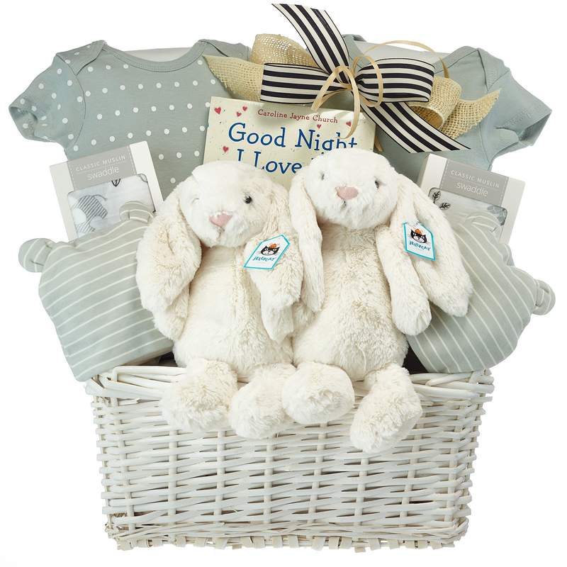 Baby Twins Premium Gift Basket