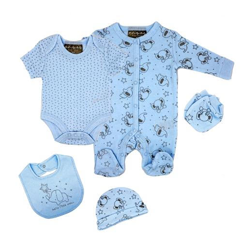 5 Piece Baby Boy Set