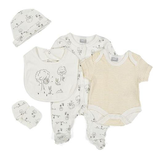 5 Piece Baby Gender Neutral Set
