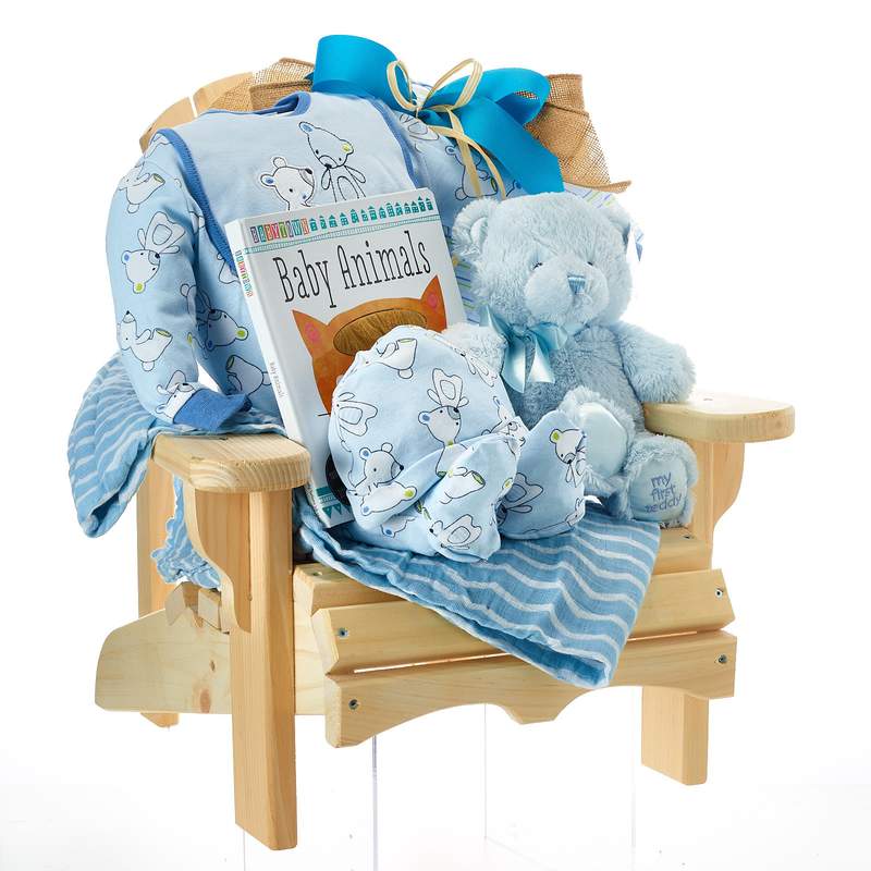 Baby Boy Personalized Muskoka Chair Gift