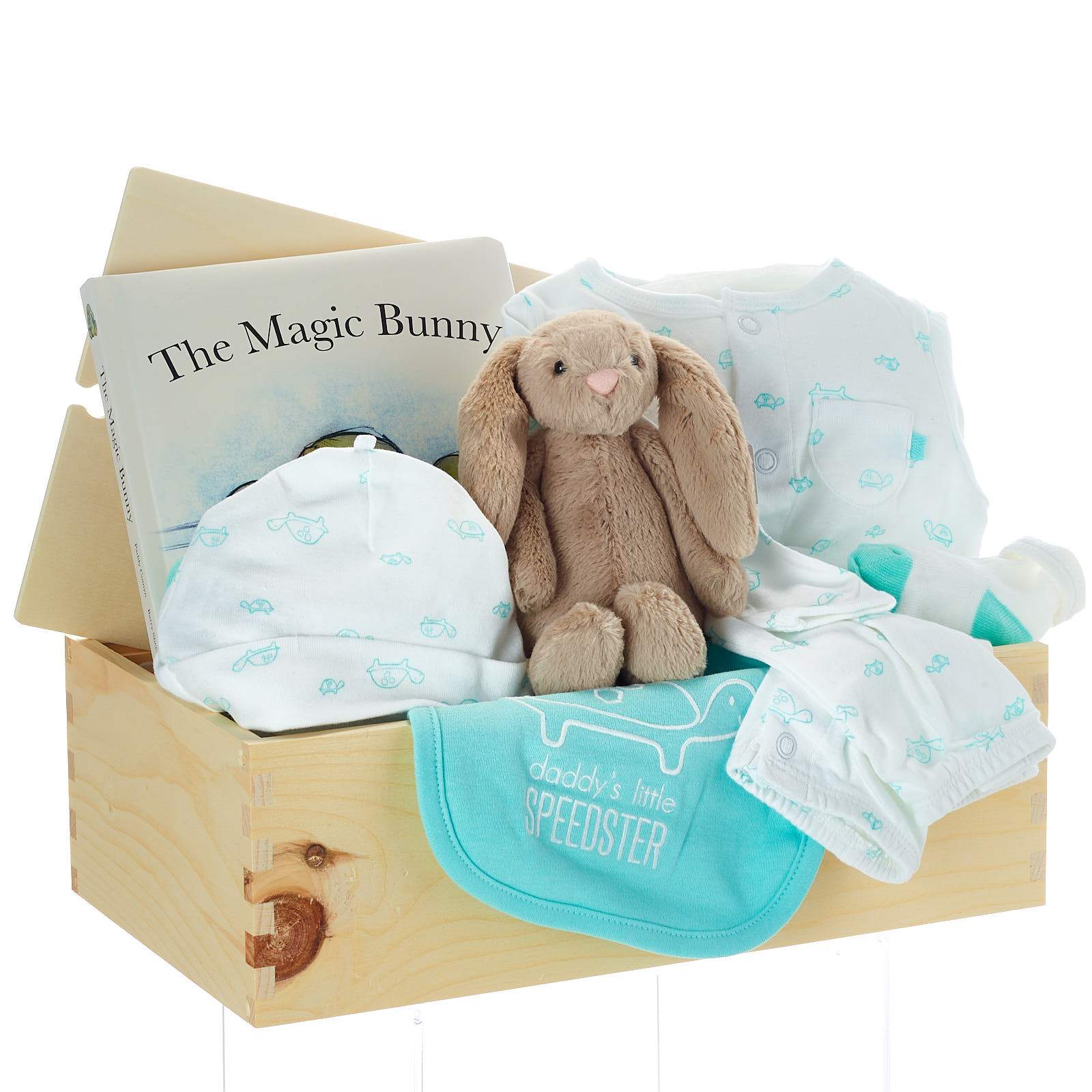 Wooden Gift Box for Baby Girl